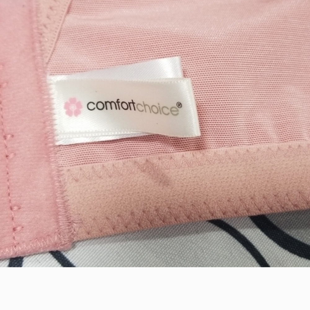 Comfort Choice Pink Wireless Soothing Bra 42DDD - Picture 7 of 8